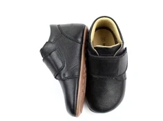 Bundgaard sort hjemmesko Tannu læder